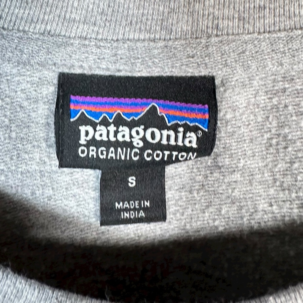 PATAGONIA Fitz Roy Bison Ahnya Organic Cotton Crew Sweatshirt - Picture 8 of 10